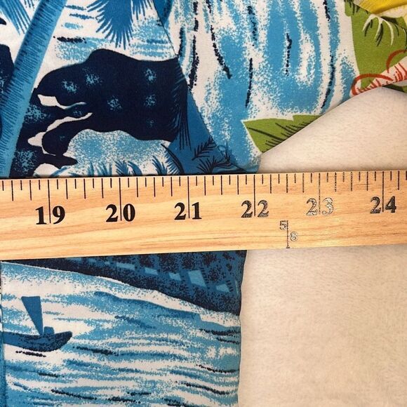 Trading Maui Hawaiian Vintage casual short sleeve Button up Shirt - Mens Medium - Picture 3 of 5